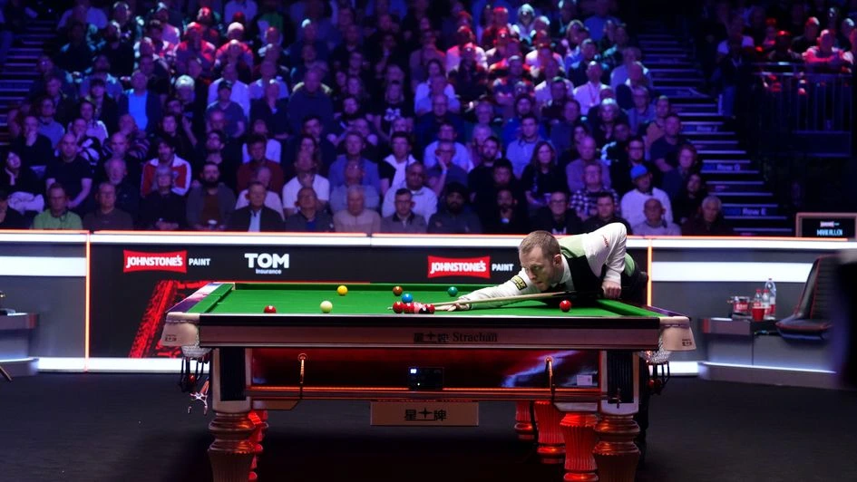 Masters Snooker action